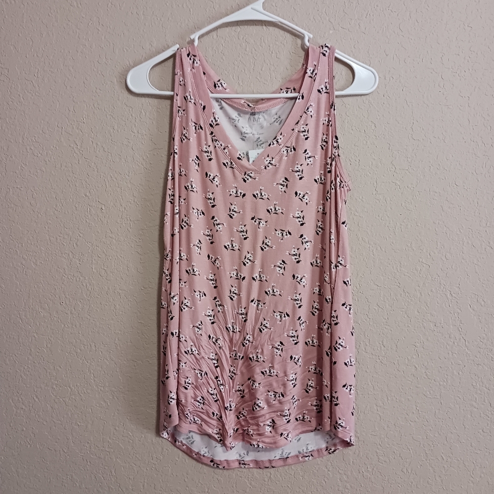 Floral summer tank